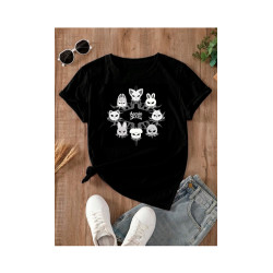 Camiseta Unisex Stray Kids DOBLE ESTAMPADO OT8