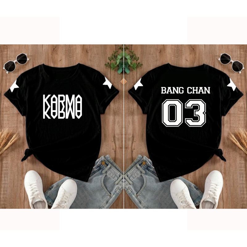 Camiseta Unisex KARMA BANG CHAN