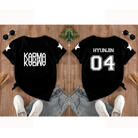 Camiseta Unisex KARMA HYUNJIN