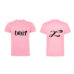 Camiseta Unisex DO IT rosa