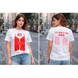 Camiseta Unisex BTS ARIRANG WORLD TOUR 2026